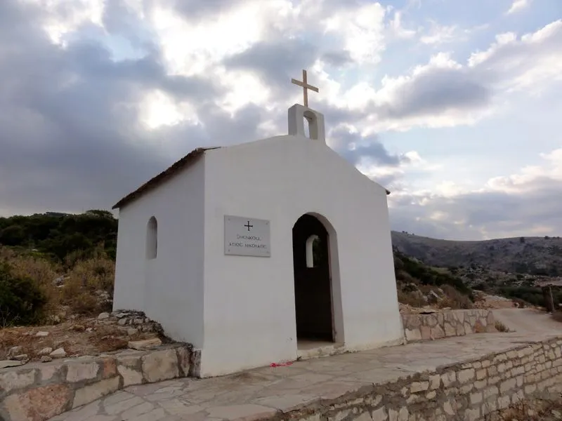 Griechisch-orthodoxe Kapelle in Südalbanien