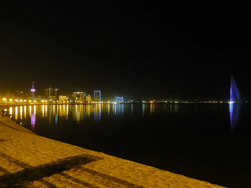 Baku by night