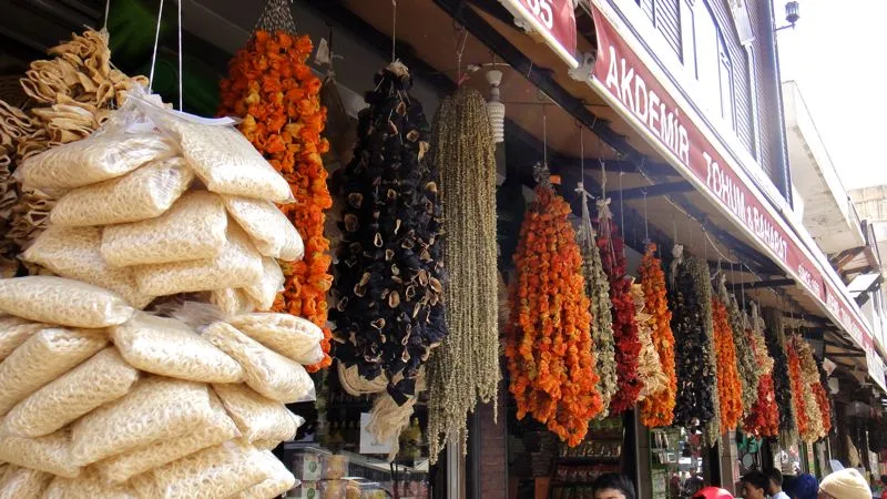 Getrocknetes Gemüse in Diyarbakır