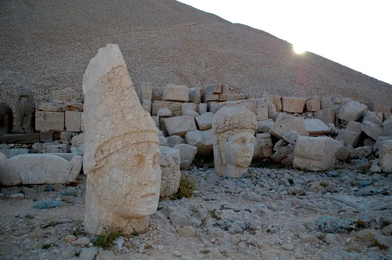 Alte griechische Götter auf dem Nemrut Dagı