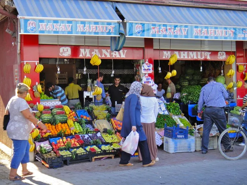 Lebensmittelmarkt in Tarsus