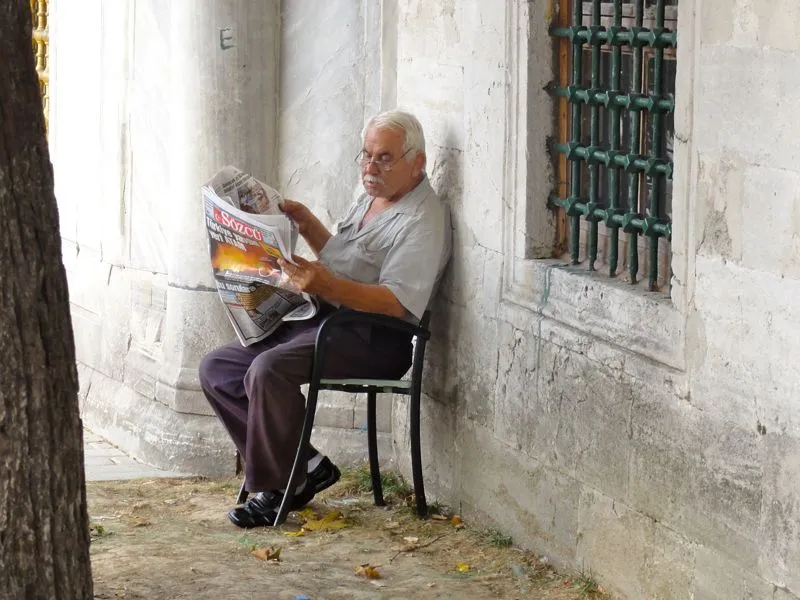 Strassenszene in Istanbul