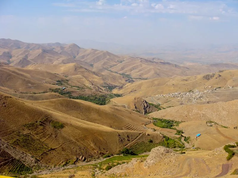 
Aussicht von einem der zahlreichen kleinen Pässe in Kordistan
