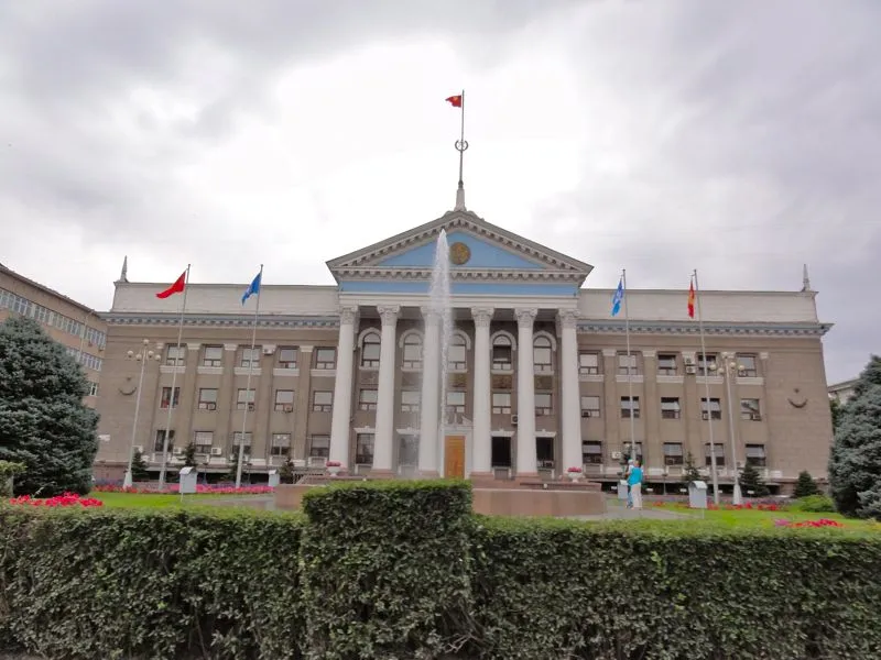 Regierungsgebäude in Bishkek