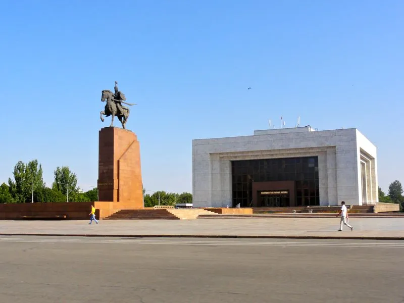 Monument in Bishkek