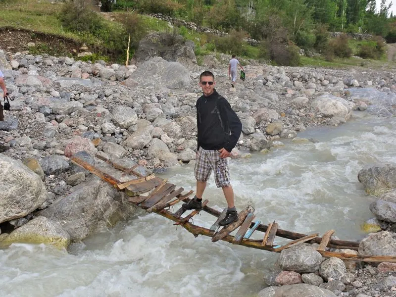 Kirgisische Brücke