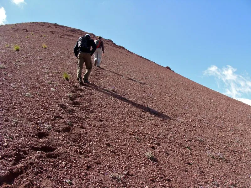 Wanderung zum 'Pik Shiguli'